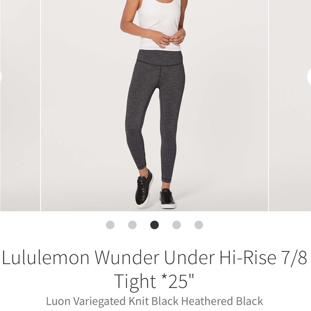 Lululemon Wunder Under Hi-Rise 7/8 Tight (25”)